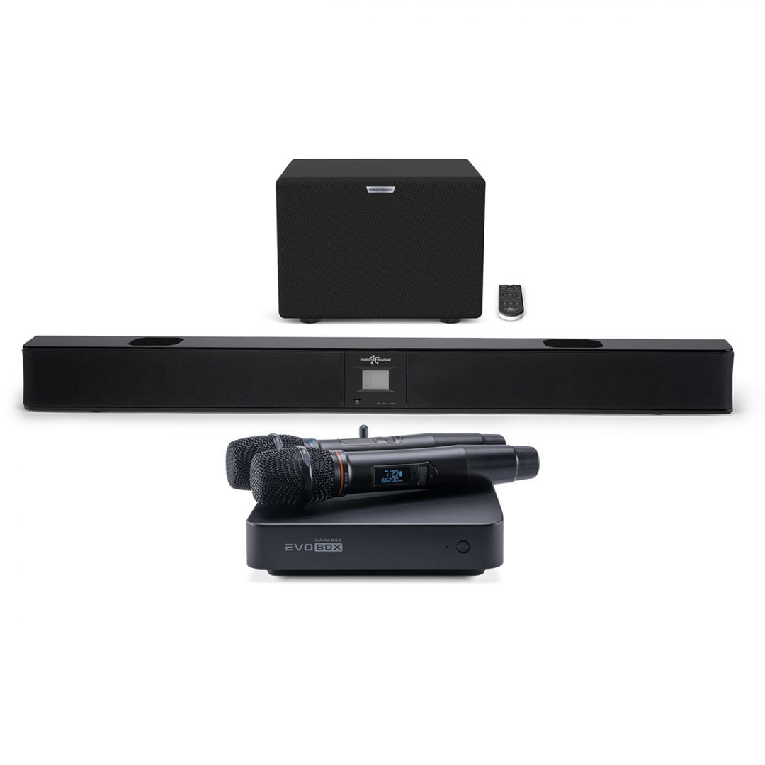 караоке-комплект EVOBOX Plus + EvoSound Bar (саундбар с караоке) в Смоленске