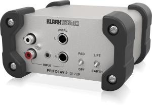 Klark Teknik DI 22P пассивный стерео директ-бокс в Смоленске