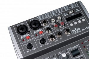 SVS Audiotechnik mixers AM-4 DSP Аналоговый микшерный пульт, 4-канала в Смоленске